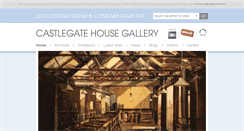 Desktop Screenshot of castlegatehouse.co.uk
